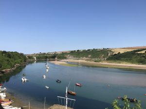 Final stretch of the River Avon