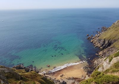 Paddle board South Devon coastline